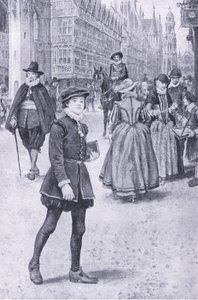 Herrick fait une promenade à Cheapside, illustration de My Magazine