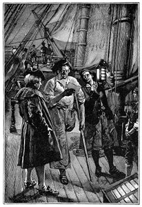 Illustration de Walter Paget pour le roman « L
