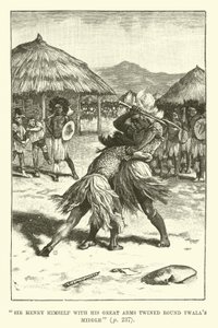 Illustration pour Les Mines du roi Salomon par H. Rider Haggard - Walter Paget