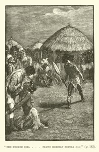 Illustration pour Les Mines du roi Salomon par H. Rider Haggard - Walter Paget