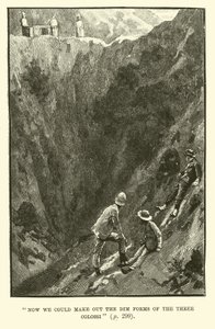 Illustration pour Les Mines du roi Salomon par H. Rider Haggard - Walter Paget