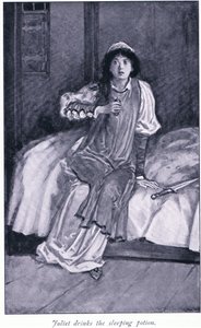 Juliette boit la potion de sommeil