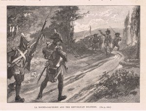 La Roche Jaquelein et les soldats républicains en 1795 - Walter Paget