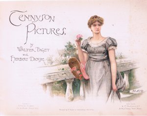Maud : page de titre (illustration de Tennyson Pictures)