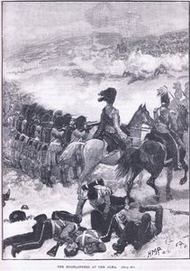 Les Highlanders à Alma 1854 apr. J.-C. - Walter Paget