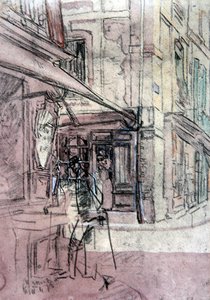 Une boutique à Dieppe, c.1907 - Walter Richard Sickert