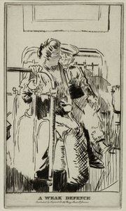 Une défense faible - Walter Richard Sickert