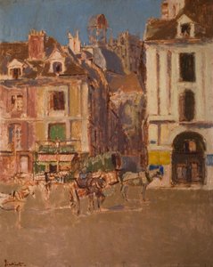 La Rue Notre Dame et le Quai Duquesne - Walter Richard Sickert