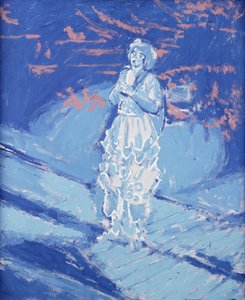Mlle Hilda Glyder sur scène - Walter Richard Sickert
