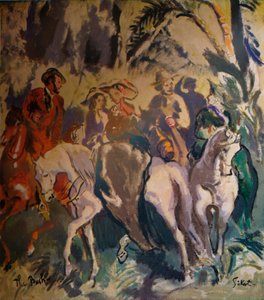 Le buisson, vers 1930-1935