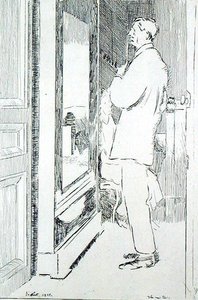 La Nouvelle Cravate - Walter Richard Sickert