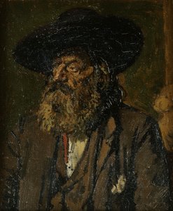 Le vieux modèle, vers 1906