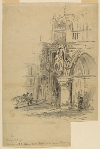 Porta della Carta, Palais des Doges, Venise - Walter Shirlaw