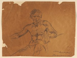 Esquisse pour un billet de banque - Walter Shirlaw
