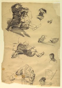 Études de Figures pour une Représentation Historique - Walter Shirlaw