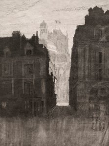 Dieppe, La Rue Notre Dame - Walter Sickert