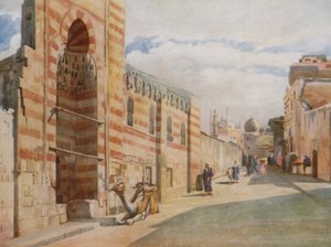 Une mosquée dans le quartier Saida Zeineb, Le Caire