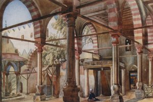 Intérieur de la Mosquée de Shakhoun, Le Caire