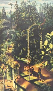 Rue du village - Walter Spies