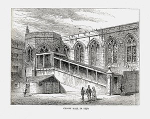 Crosby Hall en 1790, 1878 - Walter Thornbury