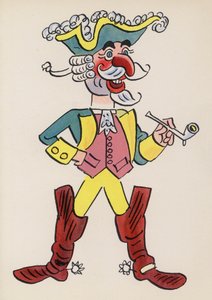 Figures des livres pour enfants : Baron de Münchhausen