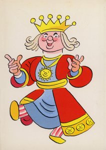 Figures des livres pour enfants : Vieux Roi Cole