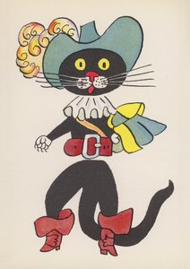 Figures des livres pour enfants : Le Chat botté - Walter Trier