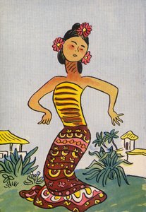 Les costumes fous de Walter Trier : Java - Walter Trier