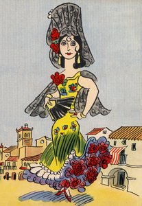 Les costumes fous de Walter Trier : Espagne