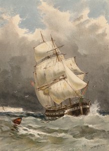 En route vers le North Foreland - Walter William May