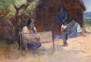 Nouvelle-Zélande : Tissage du Kaitaka