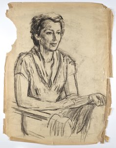 Portrait de Frauke Lauterbach - Walther Gamerith