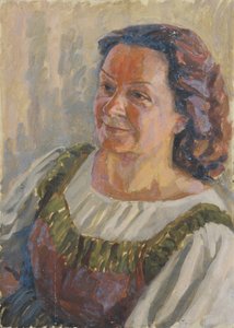 Dame en costume - Walther Gamerith