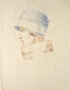 Dame au chapeau