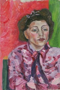 Portrait de femme - Walther Gamerith