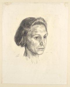 Portrait de femme - Walther Gamerith