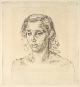 Portrait de femme - Walther Gamerith