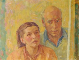 Double portrait de Walter et Grete Gamerith