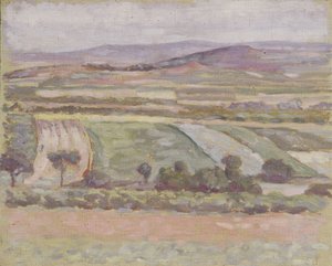 Paysage vallonné