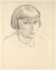 Portrait de jeune fille - Walther Gamerith