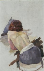 Nu féminin de dos