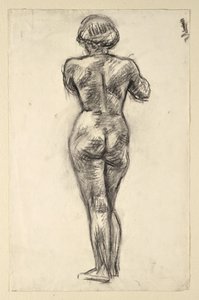 Nu féminin de dos - Walther Gamerith
