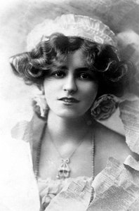 Gabrielle Ray 1883-1973, actrice anglaise, années 1900