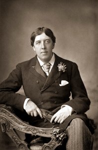 Oscar Wilde, écrivain irlandais, esprit et dramaturge, vers 1890 - WandD Downey
