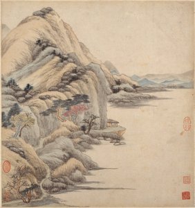 Paysages dans le style des anciens maîtres, 17ème siècle