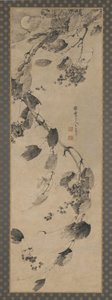Vigne dans le vent et clair de lune, dynastie Ming, 1368-1644 - Wang Liangchen