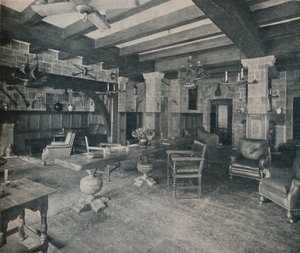 La salle des boucaniers, Carlyle Club, Piccadilly, 1915 - Waring and Gillow