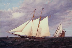 Le Cornelia à la régate du New York Yacht Club, 11 juin - Warren Sheppard
