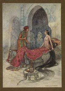 Planche 6: "En un instant, elle se réveilla, s