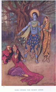 Rama repousse l